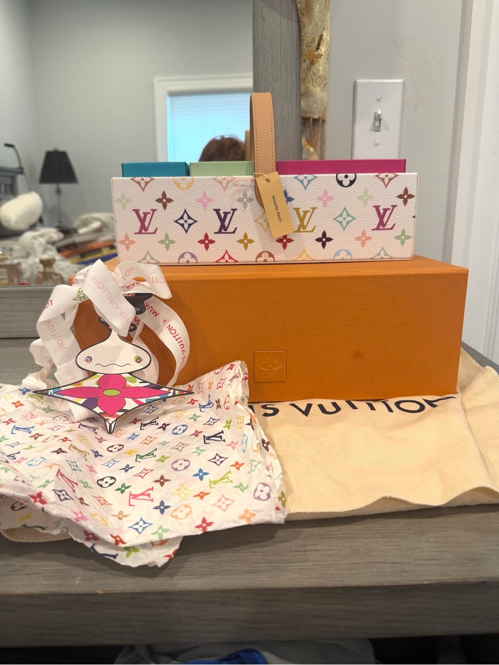 Louis Vuitton X Murakami 2025 Multicolor Robert Toolbox- NWT - Picture 3 of 8